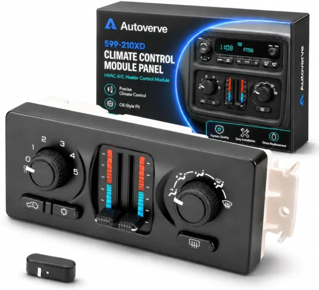 Módulo de control de clima analógico, compatible con Chevrolet Silverado, Avalanche y Trailblazer, plug-and-play, carcasa robusta., foto 1 de 4