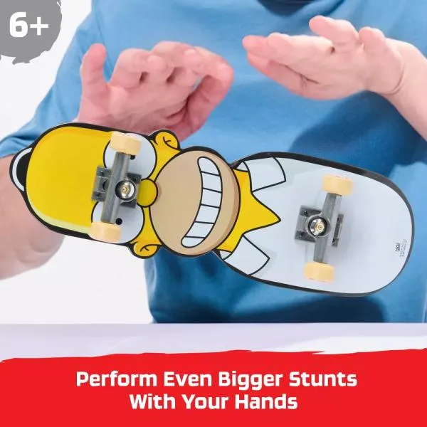 Tech Deck Handboard TRGX Simpsons SLD Vehículo de juguete, diseño de Homer Simpson, para niños mayores de 3 años, foto 1 de 4