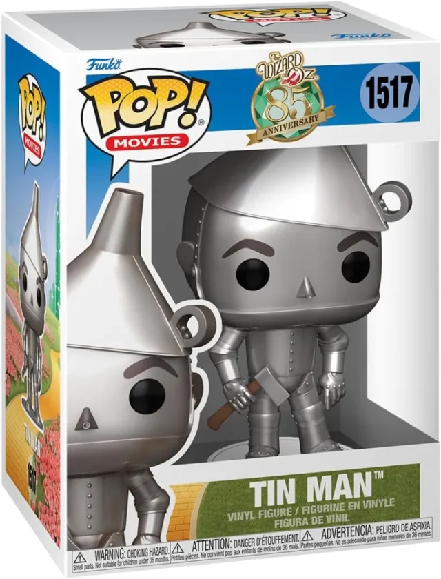 Funko POP! Películas: El Mago de Oz - El Hombre de Lata, Figura de vinilo coleccionable, 9.5 cm, para niños y adultos, regalo ideal para fans, foto 1 de 4