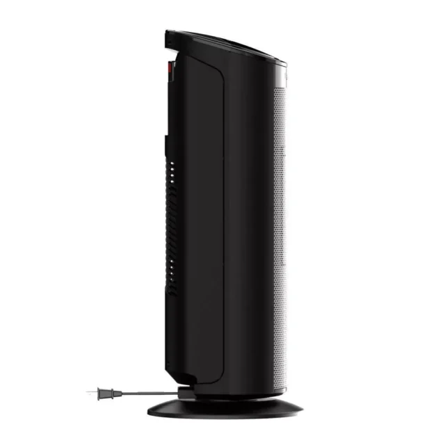 Calefactor de torre cerámico Lasko CT22495 de 22'' con control remoto, para hogar, Cuenta con una oscilación un 25 %, temporizador de apagado automático de 12 horas, foto 4 de 4