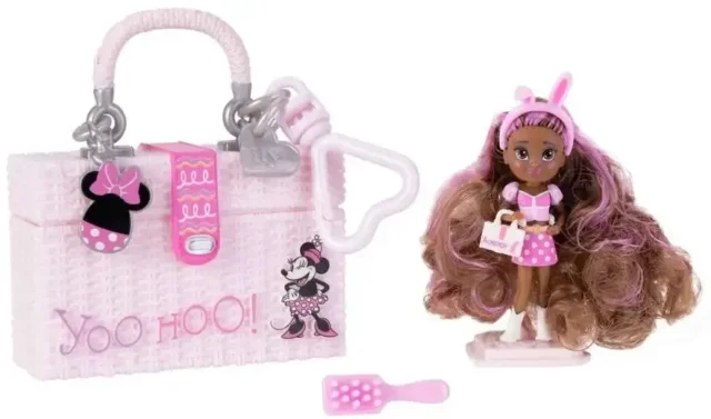 Muñeca Disney ily 4EVER Tote ily Teenies Easter Series 1 I Love Minnie Mouse, 2.25 pulgadas, con accesorios, para coleccionar y jugar, foto 1 de 3