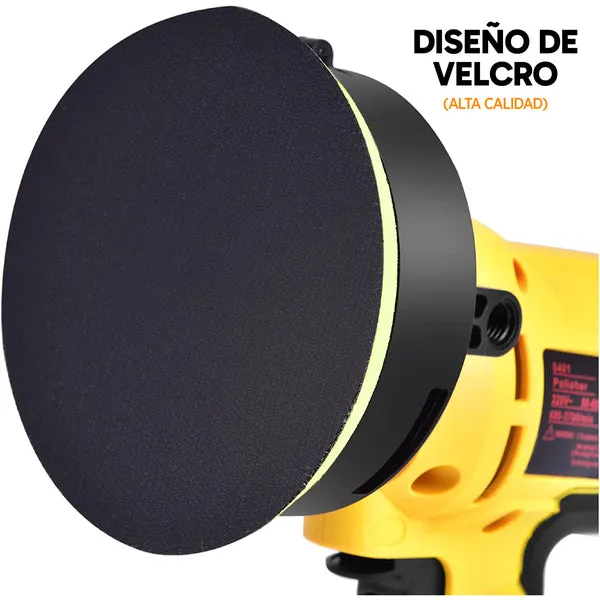 Pulidora Eléctrica 700W, hasta 3700 RPM, 125mm, para automóviles, electrodomésticos y muebles, hogar y garaje, foto 3 de 3