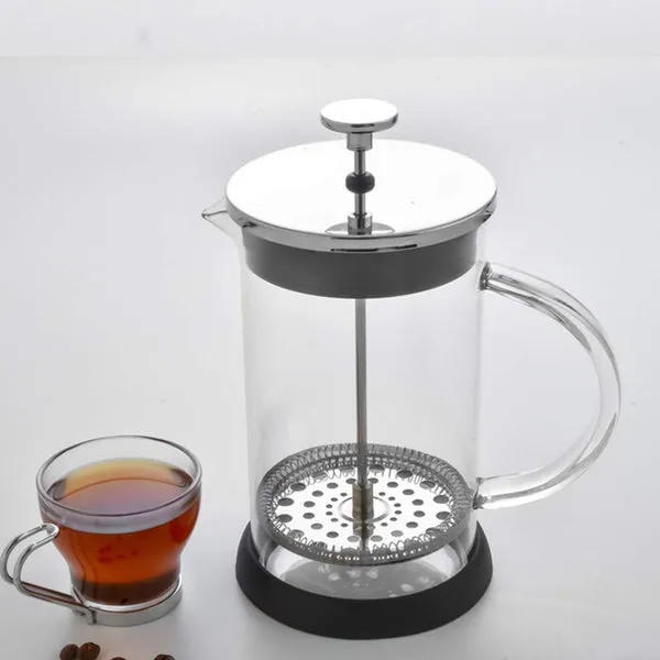 Prensa para hacer café, 600mL de capacidad, fácil de limpiar, para bebidas frías y calientes, ideal para hogar y regalos, foto 1 de 3