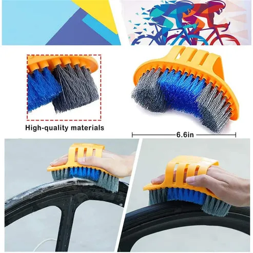 Kit de Limpieza para Bicicletas y Motos, Cadenas, 9 Piezas, para Mantenimiento y Limpieza Profunda, foto 4 de 6