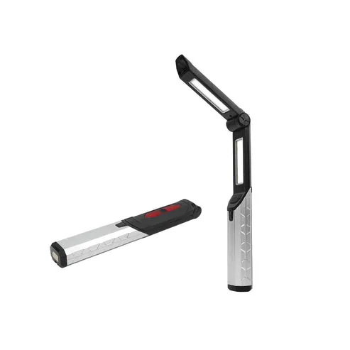 Pack de 2 Focos de Trabajo LED Recargables, 4 Modos, Luz de Emergencia Roja, Banco de Energía y Base Magnética, foto 1 de 6