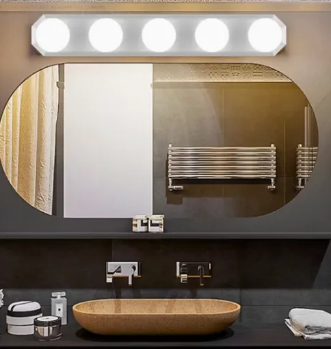 Lámpara de maquillaje estilo Hollywood, 3 modos de luz LED ajustables, alimentación USB portátil, para baño y vestidor, foto 3 de 3