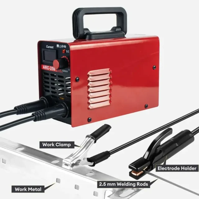 Soldadora Inverter Arc-250, planta de soldar portátil, 20A a 250A, 60Hz 110V, foto 1 de 6