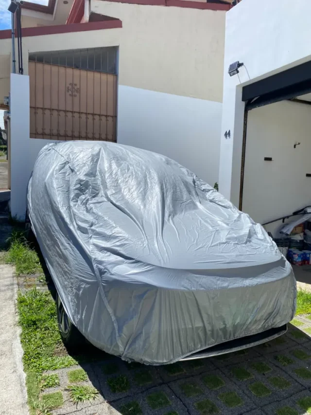 Funda de coche Junlang, protección completa contra sol, humedad, lluvia, nieve, polvo y suciedad, impermeable y a prueba de moho, compacta y fácil de almacenar, foto 1 de 4