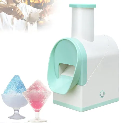 Trituradora de hielo portátil USB con cuchillas de acero inoxidable para uso doméstico y comercial, foto 1 de 5