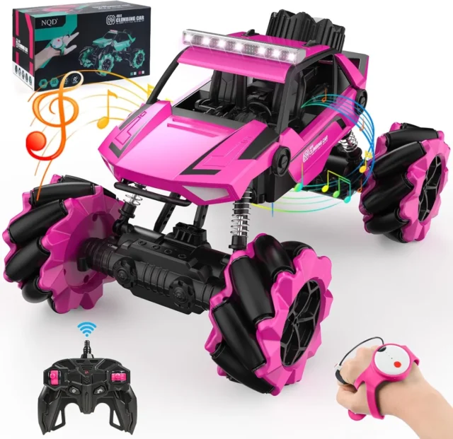 Coche teledirigido 4x4 con control remoto inteligente y ruedas Mecanum, drifting y giros 360°, foto 1 de 6