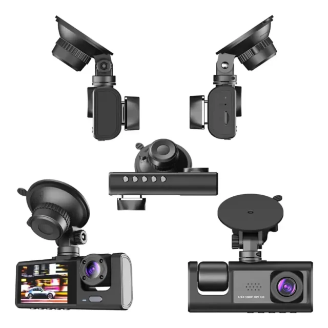 Grabadora de Conducción Dual Full HD 1080p con Espejo Retrovisor y Cámara Trasera, foto 2 de 5