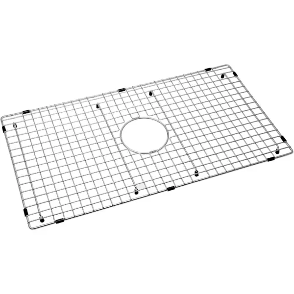 Rejilla inferior del fregadero 27-9/16" X 14-7/16", drenaje centrado con radio de esquina 3/8", protector de fregadero SVH2815C