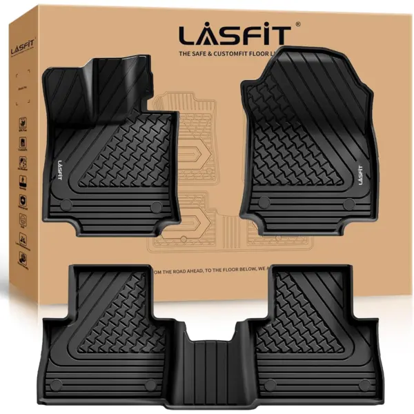 Alfombrillas de suelo aptas para Lexus 2025 2024 2023 2022 NX /NX250 /NX350 /NX 350 F Sport, para todo tipo de clima, TPE personalizados, accesorios para filas delanteras y traseras