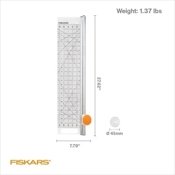 Guillotina con regla de 15 cm x 60 cm - Fiskars, 195130-1001