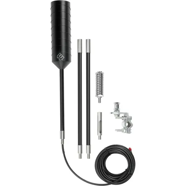 weBoost 311229 Antena 4G-OTR Trucker Edition, 17", mejora señal celular, compatible con redes 4G LTE, diseño resistente para camiones y vehículos comerciales.