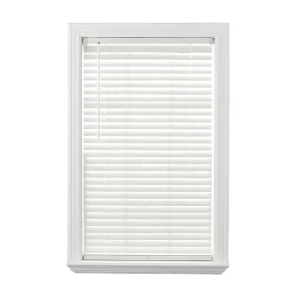Persianas horizontales inalámbricas Better Homes & Gardens de 5 cm de imitación madera, color blanco antiguo, 86 cm de ancho x 183 cm de largo