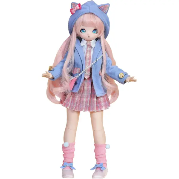 ICY Fortune Days BJD 1/4 Yan Ye, muñeca articulada 16", estilo anime, incluye peluca, ojos 3D, ropa y zapatos.