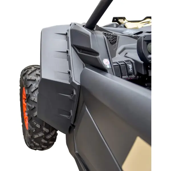 SAUTVS Kit de guardabarros amplios extendidos para Can-Am X3, aletas de barro delanteras XXL, extensión para Can Am Maverick X3 MAX todos los modelos accesorios 2017-2025 (2 unidades)