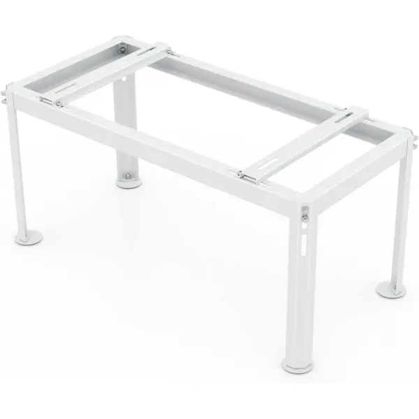 Soporte Ajustable para Aire Acondicionado, para unidad exterior sin conductos. Estructura metálica resistente, regulable y anticorrosiva; estabilidad y mayor vida útil al equipo en exteriores.