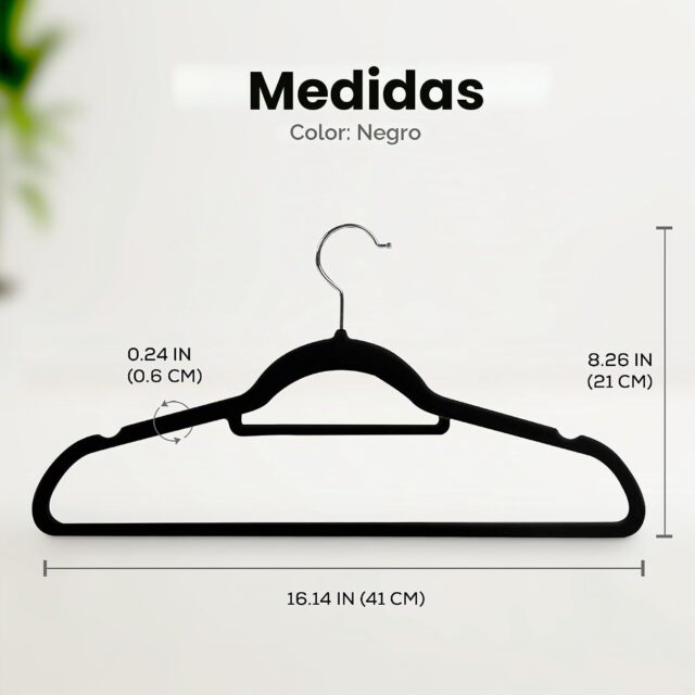 Juego de 25 perchas de terciopelo Utopia Home antideslizantes y delgadas, resistentes, con barra para corbata y gancho giratorio de 360 grados, que ahorran espacio y mantienen el closet ordenado, foto 7 de 7