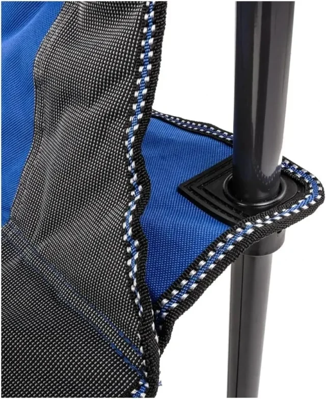Silla plegable para camping y playa con bolsillo de almacenamiento, portátil y resistente para actividades al aire libre, foto 4 de 5