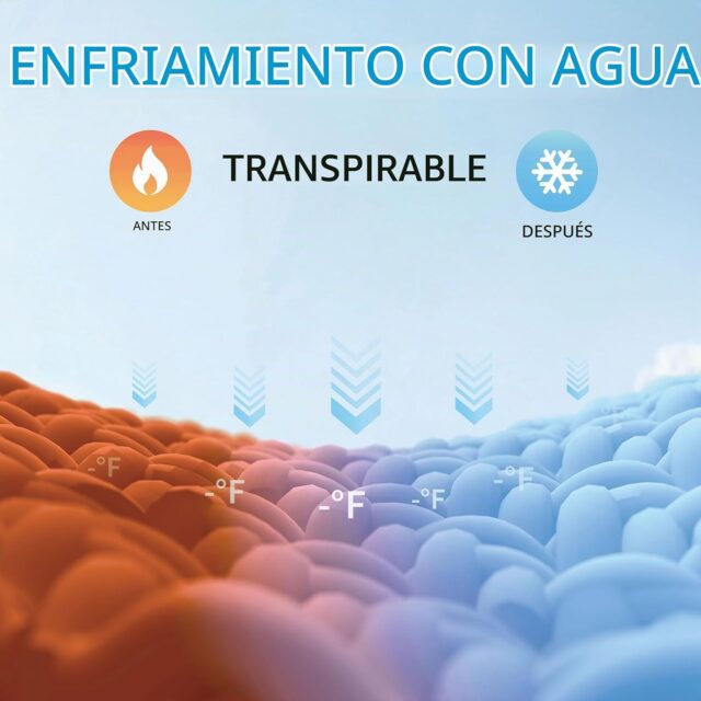 Alfombrilla refrigerante para perros y gatos con refrigeración constante, no necesita refrigeración previa ni gel químico, ideal para mantener a tu mascota fresca en los días calurosos del verano, foto 5 de 5
