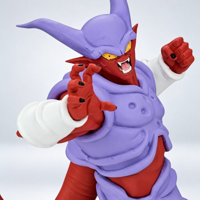 Figura coleccionable Banpresto Janemba de Dragon Ball Z, serie Match Makers, 16 cm de altura con base negra, versus Super Saiyan Gogeta, para coleccionistas y fanáticos del anime, foto 3 de 5