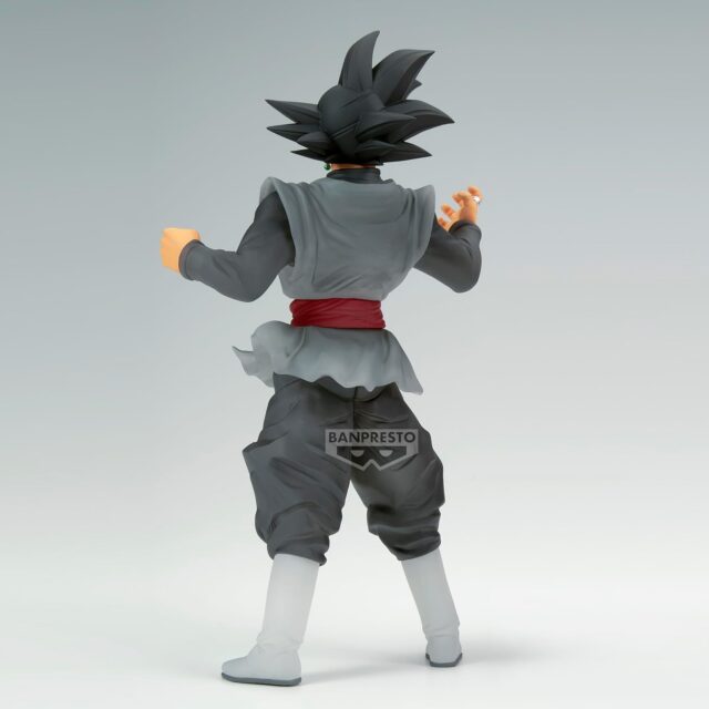 Figura de Goku Black de Dragon Ball Super, serie Clearise de Banpresto, figura de colección de 19 cm con acabado en negro y gris y pose de combate, para vitrina, regalo o colección de fans, foto 3 de 5