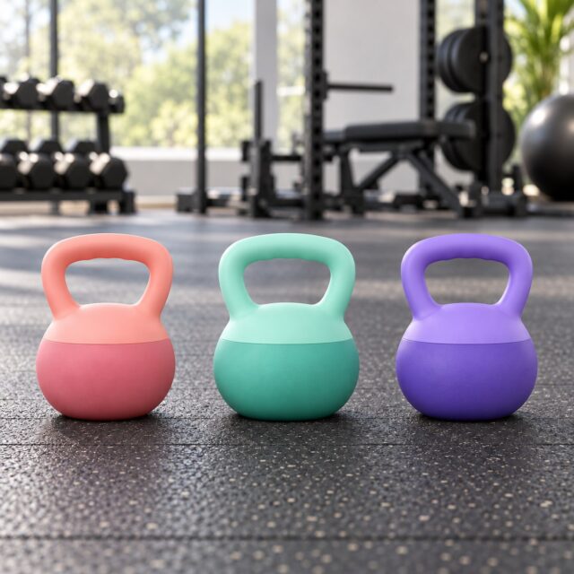 Pesa romana de 8 kg para entrenamiento de fuerza en casa o gimnasio, con asa ergonómica para ejercicios de levantamiento y acondicionamiento físico, pesa rusa de uso general para rutinas, foto 1 de 5