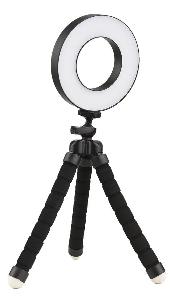 ARO DE LUZ PRENSA 16CM + TRIPODE 15CM, foto 4 de 5