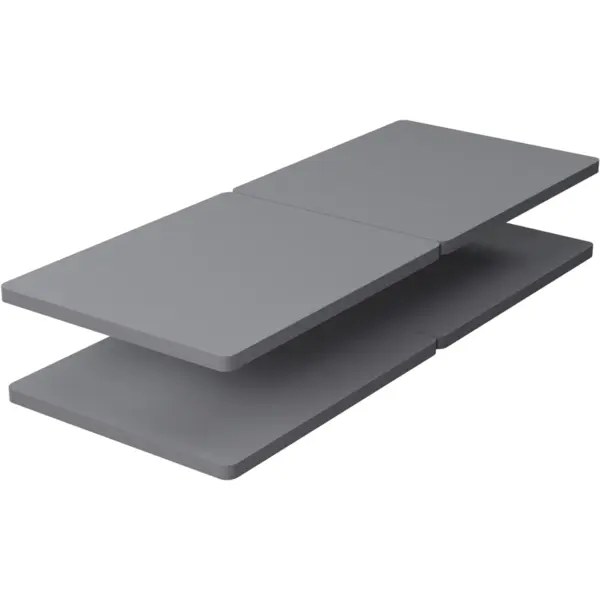 Juego de 2 tablas de litera Split Nutan de 1,5 pulgadas para colchón o cama, completamente ensamblada, mayor comodidad y soporte, tamaño Twin